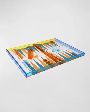 Tizo Lucite Backgammon Set | Thumbnail 2 Tizo Lucite Backgammon Set | Thumbnail 2