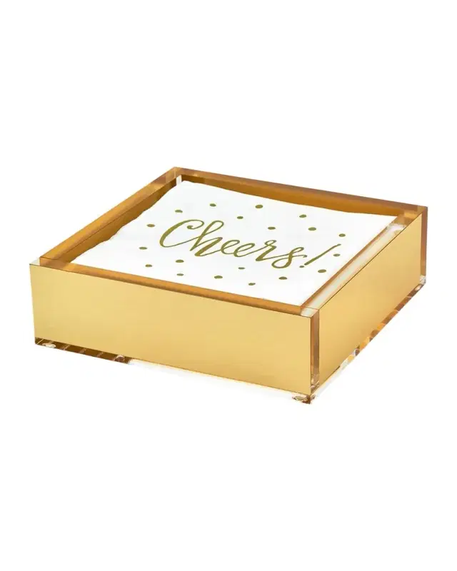 Tizo Lucite Cocktail Napkin Tray