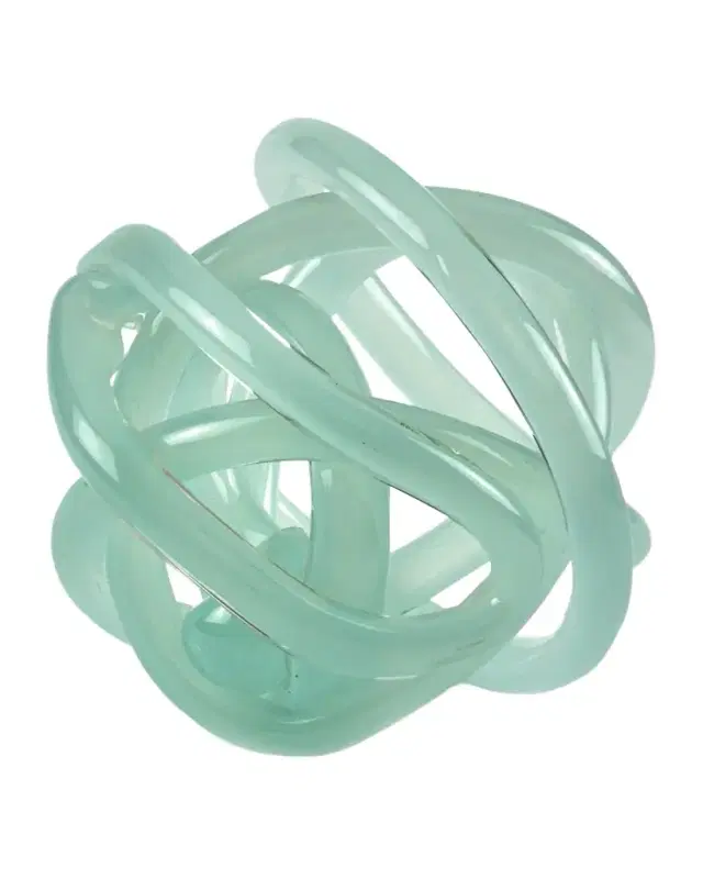 Tizo Glass Knot Decorative Accent