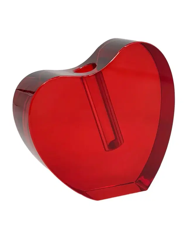 Tizo Crystal Heart Vase - Large