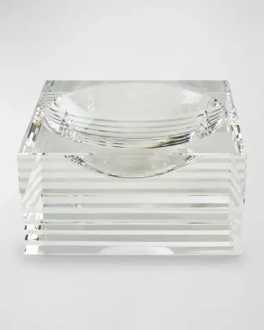 Tizo Clear Cut Crystal Bowl | Thumbnail 2