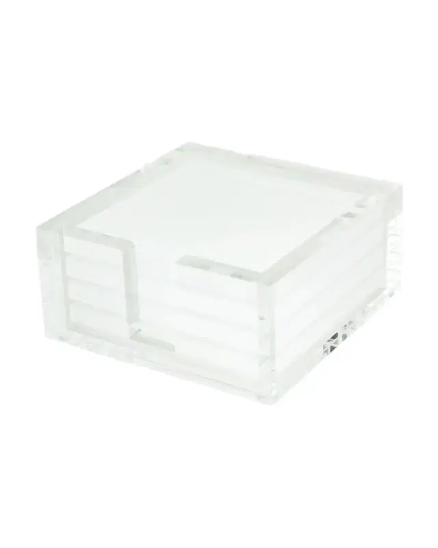 Tizo Lucite Coasters, Set of 4