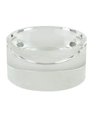 Tizo Clear Crystal Bowl Round 6" Diameter | Thumbnail 1