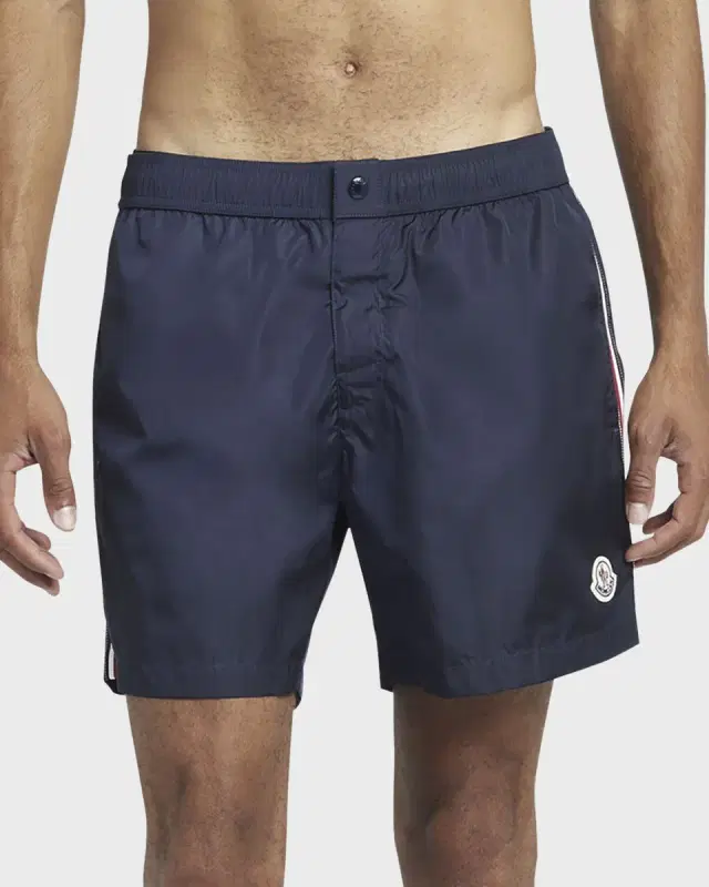 Men 's Classic Side-Stripe Swim Shorts