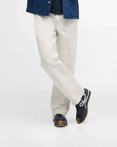 Loewe Men's Flow Runner 2.0 Nylon and Suede Sneakers | Thumbnail 2 Loewe Men's Flow Runner 2.0 Nylon and Suede Sneakers | Thumbnail 2