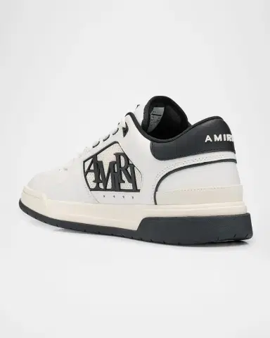 Amiri Men's Classic Leather Logo Low-Top Sneakers | Thumbnail 4 Amiri Men's Classic Leather Logo Low-Top Sneakers | Thumbnail 4