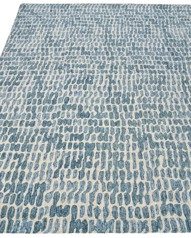 Exquisite Rugs Ink Blot Hand-Tufted Rug