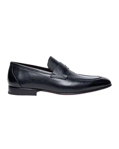Santoni Men's Gannon Leather Penny Loafers | Thumbnail 1