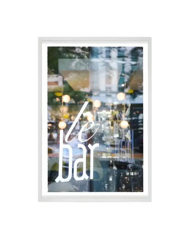 RFA Fine Art "Chicago, Le Bar Window Reflection" Print