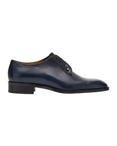 Christian Louboutin Men's Chambeliss Leather Derby Shoes | Thumbnail 1