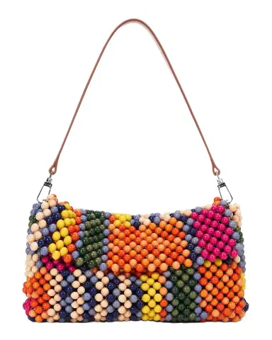 Staud Timmy Beaded Shoulder Bag | Thumbnail 1