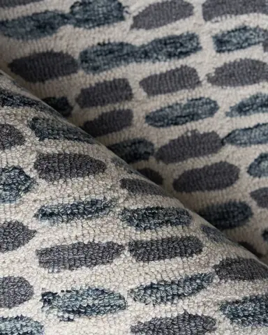 Exquisite Rugs Ink Blot Hand-Tufted Black & Gray Rug | Thumbnail 4 Exquisite Rugs Ink Blot Hand-Tufted Black & Gray Rug | Thumbnail 4