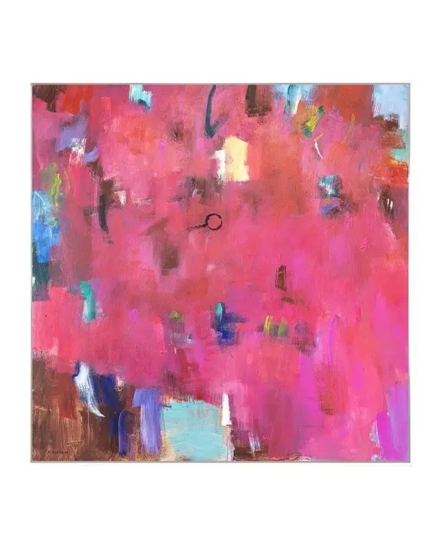 RFA Fine Art "Red Violet" Hand-Embellished Giclee by Richard Kattman