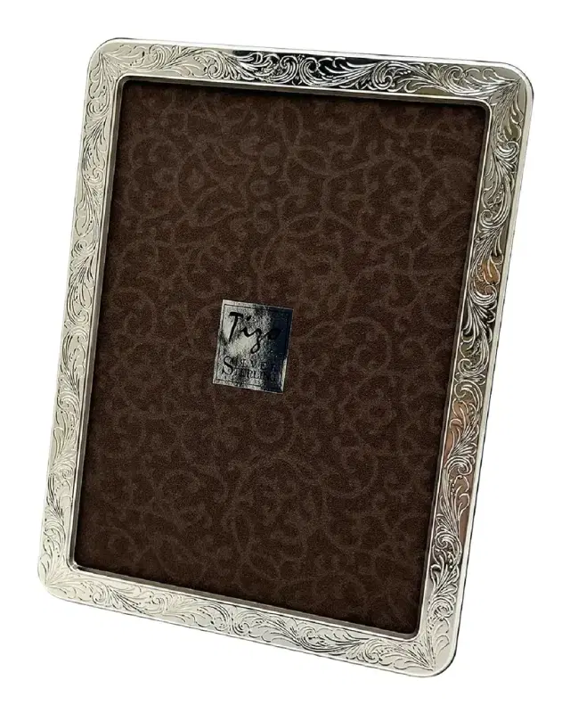 Tizo STERLING ROUNDED ENGRAVED FRAME