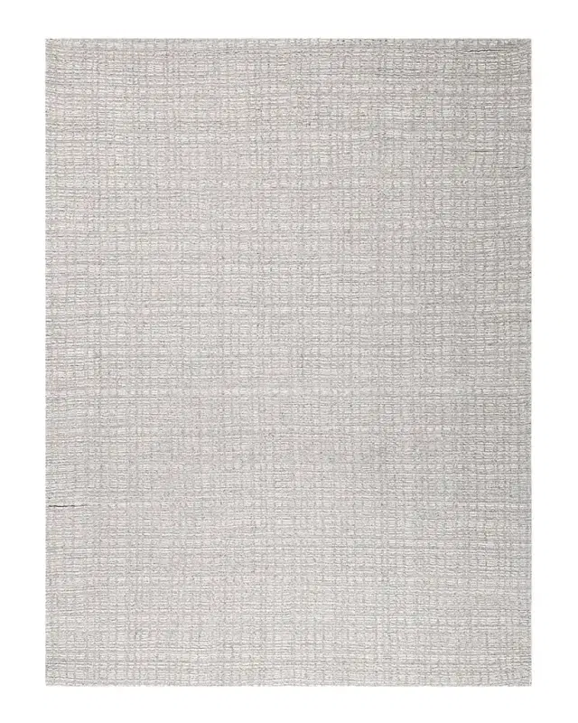 Exquisite Rugs Alpine Hand-Loomed Silver &  Rug