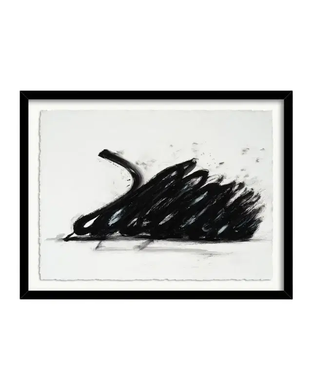 RFA Fine Art "Vital 6" Framed Hand-Embellished Giclee by H. Scott