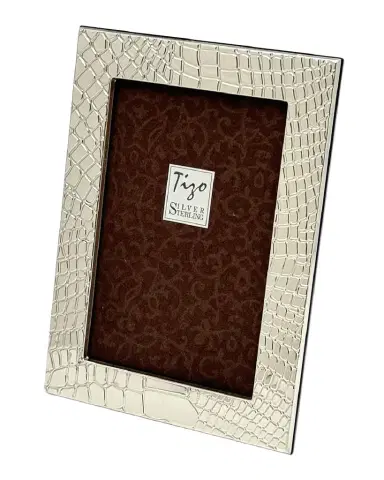 Tizo STERLING CROCODILE FRAME | Thumbnail 1 Tizo STERLING CROCODILE FRAME | Thumbnail 1