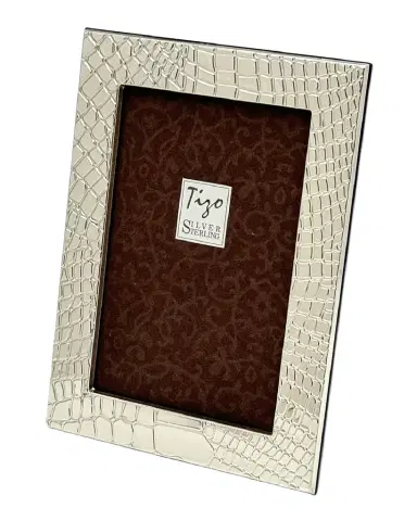 Tizo STERLING CROCODILE FRAME | Thumbnail 1 Tizo STERLING CROCODILE FRAME | Thumbnail 1