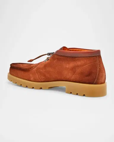 Santoni Men's Gregory Suede Chukka Boots | Thumbnail 2 Santoni Men's Gregory Suede Chukka Boots | Thumbnail 2