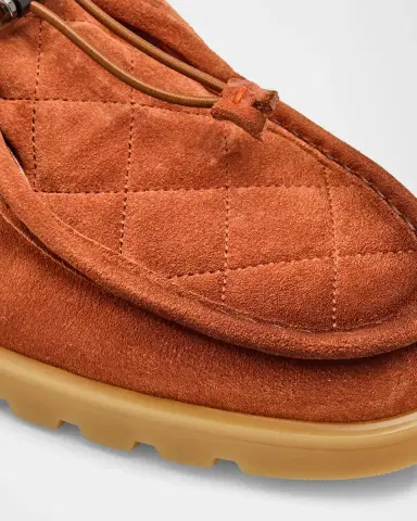 Santoni Men's Gregory Suede Chukka Boots | Thumbnail 4 Santoni Men's Gregory Suede Chukka Boots | Thumbnail 4