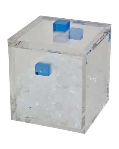 Tizo Clear Lucite Ice Bucket with Lid | Thumbnail 1 Tizo Clear Lucite Ice Bucket with Lid | Thumbnail 1