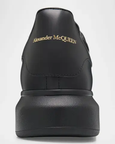 Alexander McQueen Men's Leather Oversized Sneakers | Thumbnail 6