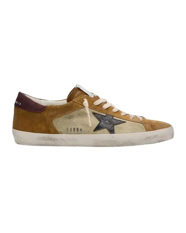 Men's Super-Star Suede Low-Top Sneakers