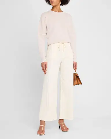 PAIGE Ari Wide-Leg Tie-Waist Jeans | Thumbnail 2