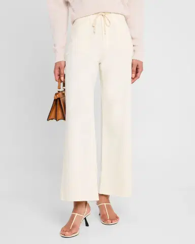 PAIGE Ari Wide-Leg Tie-Waist Jeans | Thumbnail 4