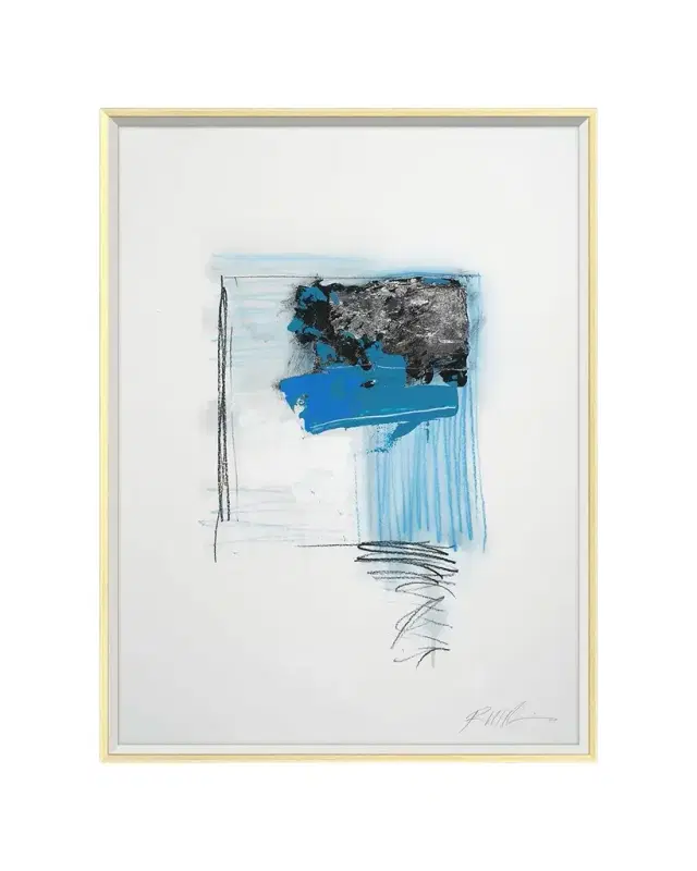 RFA Fine Art "Blue Lines 2" Giclee on Paper by Robert Robinson