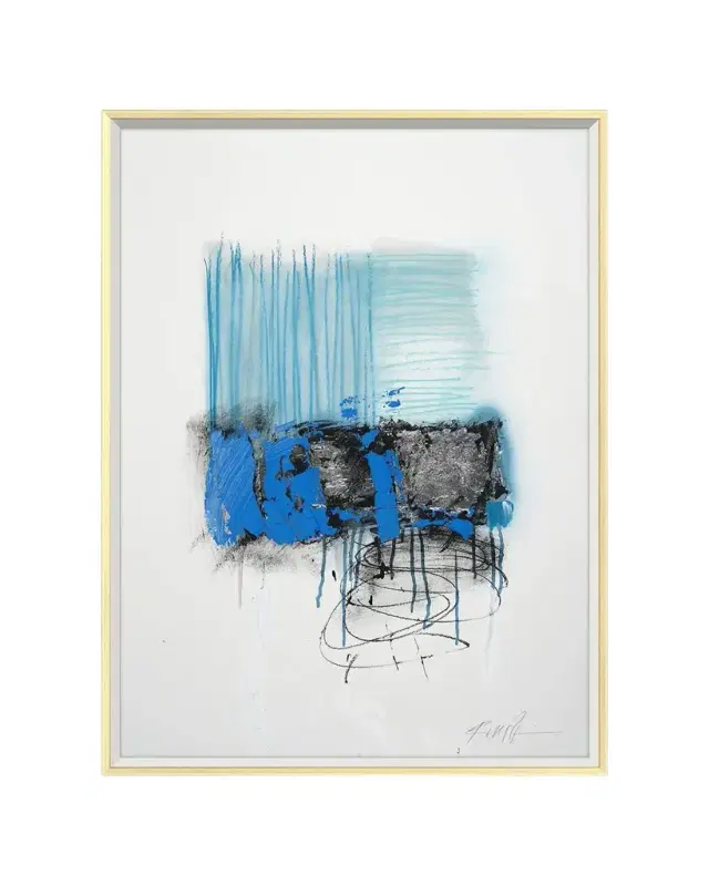RFA Fine Art "Blue Lines 3" Giclee on Paper by Robert Robinson