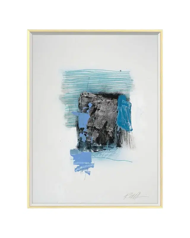 RFA Fine Art "Blue Lines 4" Giclee on Paper by Robert Robinson