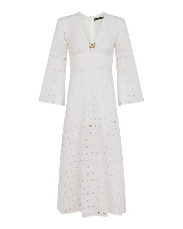 Eyelet Raya Maxi Dress