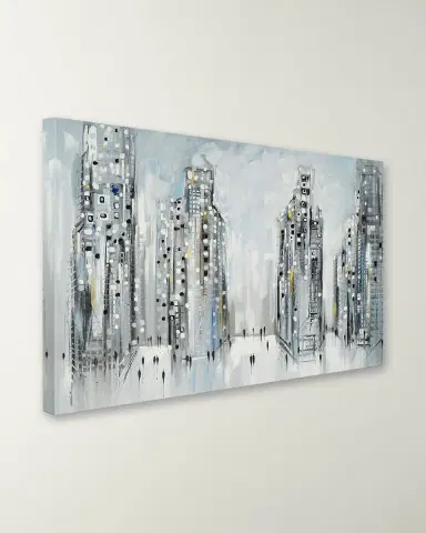 RFA Fine Art "City Street Scene, 2024" Hand-Embellished Giclee by Ekaterina Ermilkina | Thumbnail 2 RFA Fine Art "City Street Scene, 2024" Hand-Embellished Giclee by Ekaterina Ermilkina | Thumbnail 2