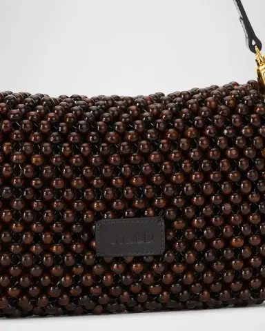 Staud Timmy Beaded Shoulder Bag | Thumbnail 4