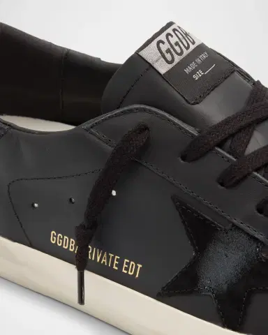 Golden Goose Men 's Super-Star Low-Top Leather Sneakers | Thumbnail 6 Golden Goose Men 's Super-Star Low-Top Leather Sneakers | Thumbnail 6