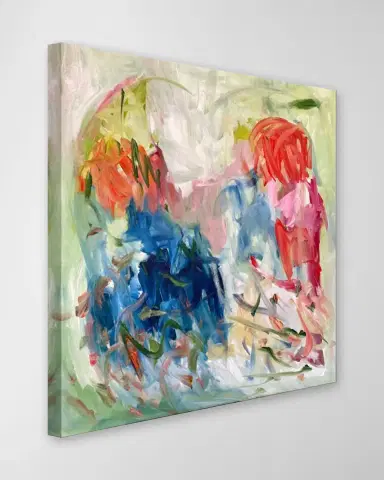 RFA Fine Art "Happy" Hand-Embellished Giclee by Kate Baldock | Thumbnail 3