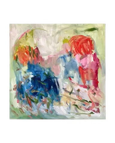 RFA Fine Art "Happy" Hand-Embellished Giclee by Kate Baldock | Thumbnail 1
