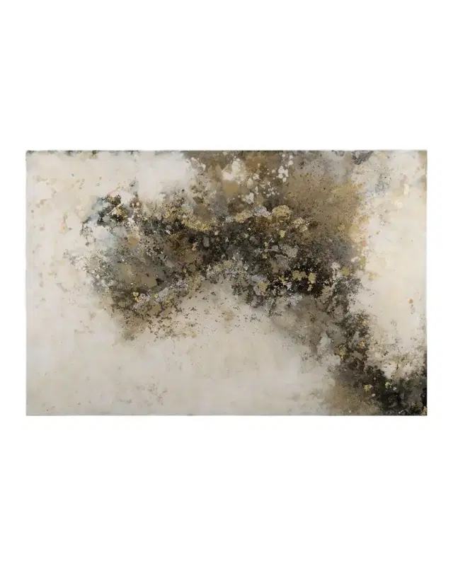 RFA Fine Art "Eclipse in Gold" Hand-Embellished Giclee by H. Scott