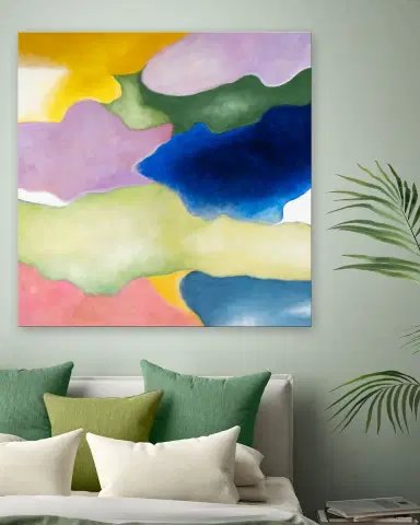 RFA Fine Art "Color Cloud 3" Hand-Embellished Giclee by H. Scott | Thumbnail 2
