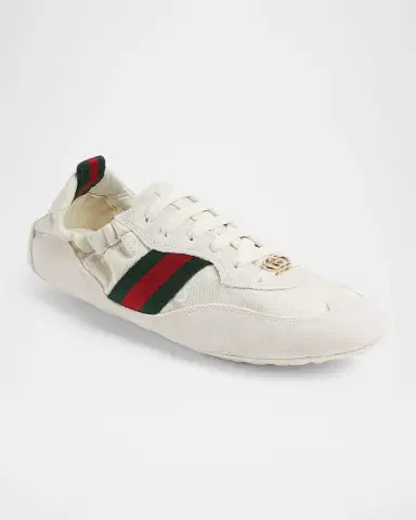 Gucci Shift Canvas Low-Top Sneakers | Thumbnail 2 Gucci Shift Canvas Low-Top Sneakers | Thumbnail 2