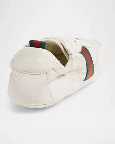 Gucci Shift Canvas Low-Top Sneakers | Thumbnail 3 Gucci Shift Canvas Low-Top Sneakers | Thumbnail 3