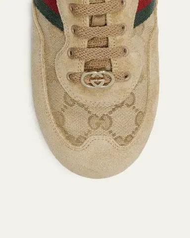 Gucci Shift GG Canvas Low-Top Sneakers | Thumbnail 3 Gucci Shift GG Canvas Low-Top Sneakers | Thumbnail 3