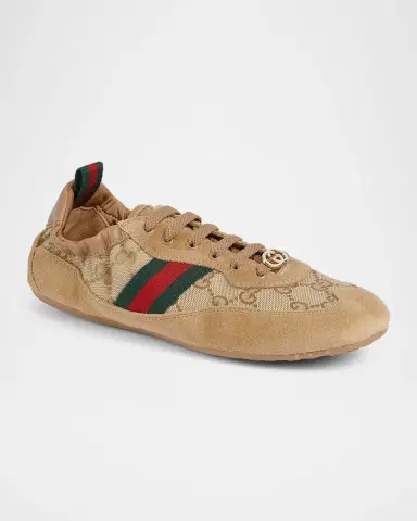 Gucci Shift GG Canvas Low-Top Sneakers | Thumbnail 4 Gucci Shift GG Canvas Low-Top Sneakers | Thumbnail 4