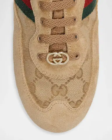 Gucci Shift GG Canvas Low-Top Sneakers | Thumbnail 6 Gucci Shift GG Canvas Low-Top Sneakers | Thumbnail 6