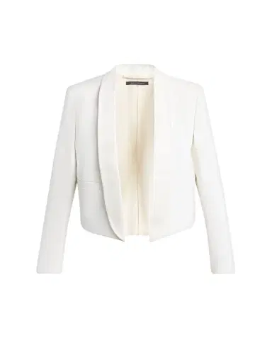 Tom Ford Grain De Poudre Crop Open Blazer | Thumbnail 1 Tom Ford Grain De Poudre Crop Open Blazer | Thumbnail 1