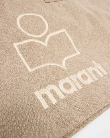 Isabel Marant Yenky Zip Canvas Cotton Tote Bag | Thumbnail 6