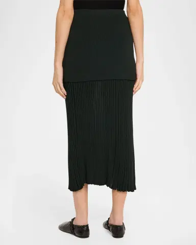 Proenza Schouler Luiza Rib-Knit Midi Skirt | Thumbnail 11 Proenza Schouler Luiza Rib-Knit Midi Skirt | Thumbnail 11
