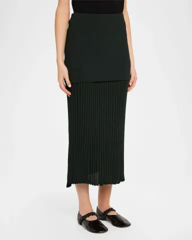 Proenza Schouler Luiza Rib-Knit Midi Skirt | Thumbnail 12 Proenza Schouler Luiza Rib-Knit Midi Skirt | Thumbnail 12