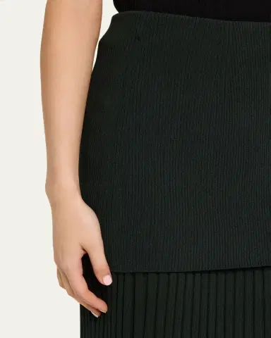 Proenza Schouler Luiza Rib-Knit Midi Skirt | Thumbnail 5 Proenza Schouler Luiza Rib-Knit Midi Skirt | Thumbnail 5